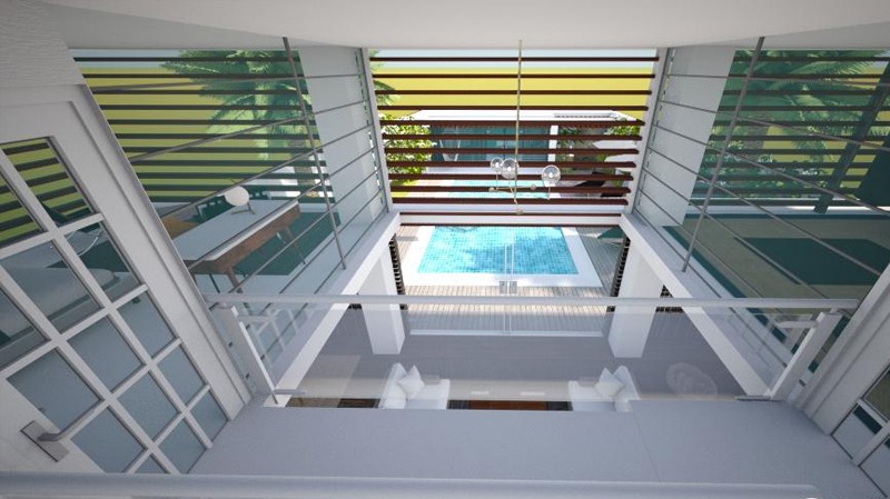 white villa bali construction