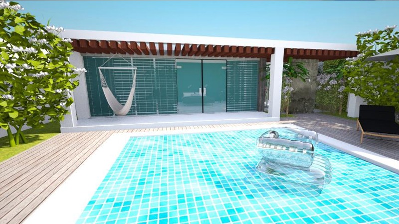white villa bali construction