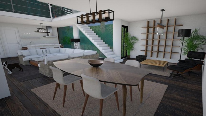 white villa bali construction