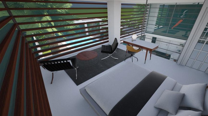 white villa bali construction