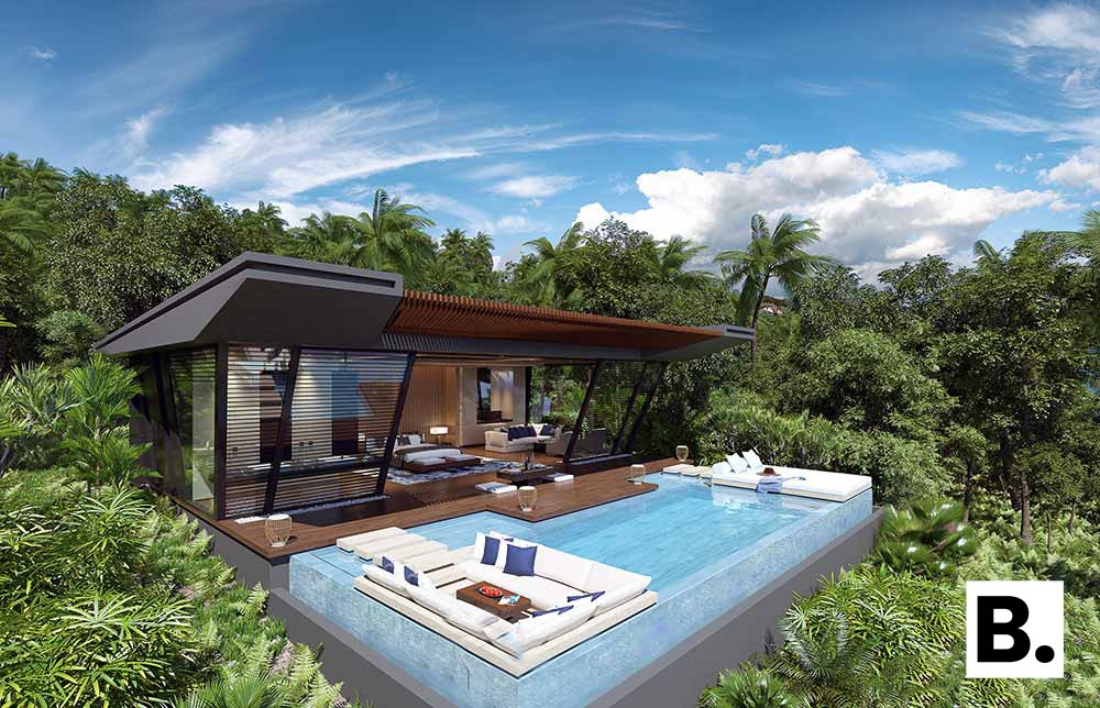 bali luxury villa construction
