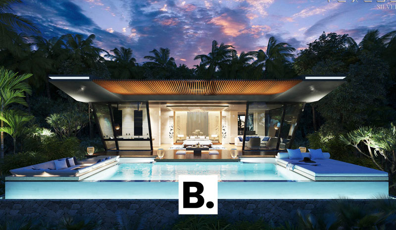 build luxury villa bali