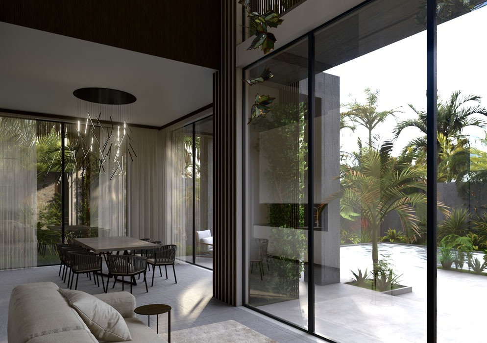 concrete villa in bali buy