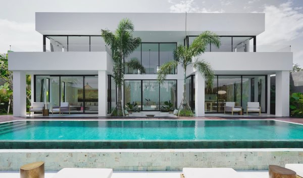 luxury mansion bali construction