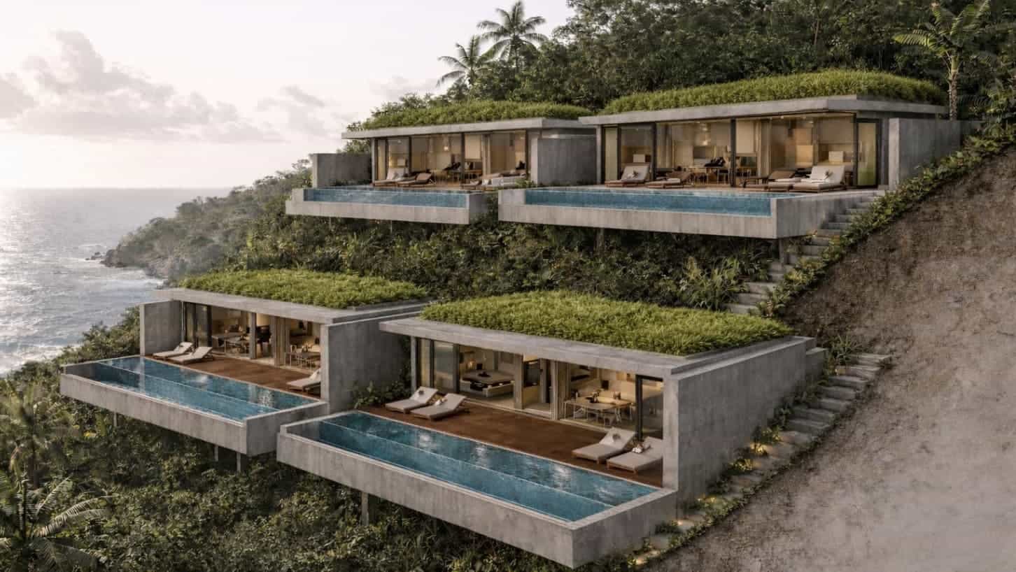 Bali Villa Construction 2 hill sea view villas uluwatu